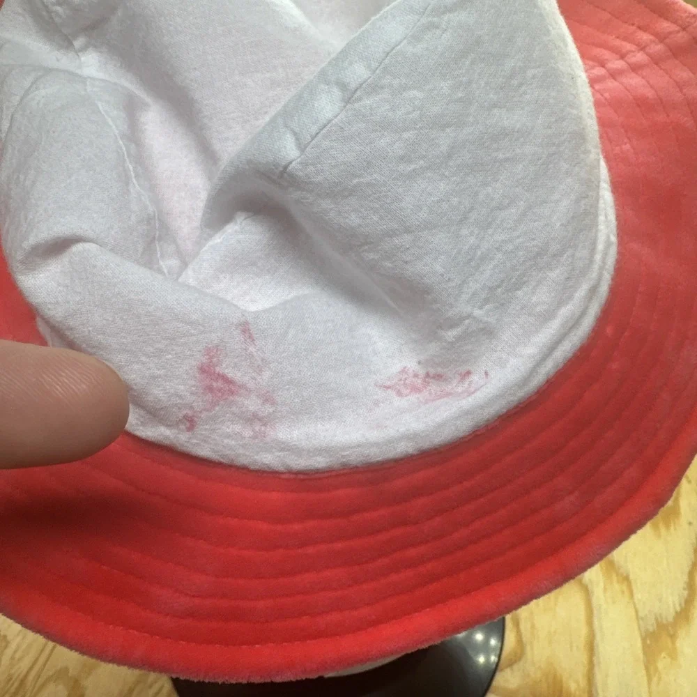 Squishmallows Fifi Fox Bucket Hat Cap‎ Velour Pink Soft Fluffy Rainbow